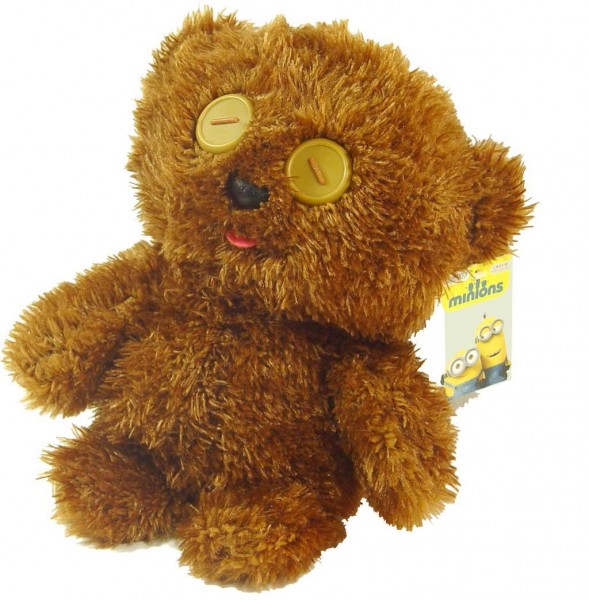 Minions Bobs Teddybär ca. 30 cm Plüsch Figur Kuscheltier Stofftier - Tim der Orginal Minion Teddy