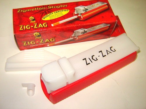 Zig Zag Zigarettenstopfmaschine Stopfmaschine Zigarettenstopfer Stopfer [Versand durch Amazon]