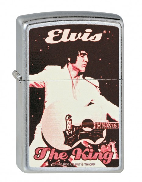 Elvis - The King - Collection 2012 - Street Chrome - Zippo-Art.-Nr.: 2.002.322