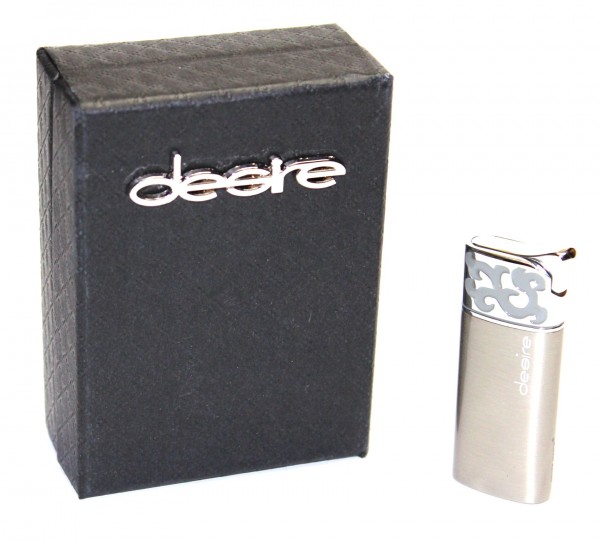 Feuerzeug "Desire" mit Geschenkbox silber