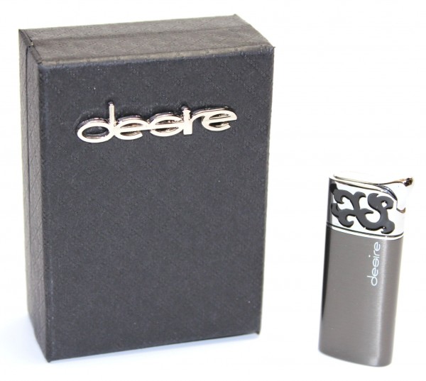 Feuerzeug "Desire" mit Geschenkbox anthrazit