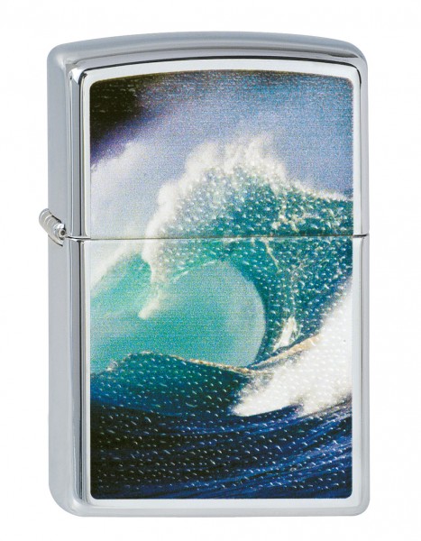 Wave Curl - Collection 2012 - Chrome high polished - Zippo-Art.-Nr.: 2.002.496