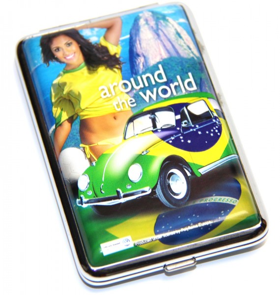 VW Volkswagen Zigarettenetui "Brasilien"