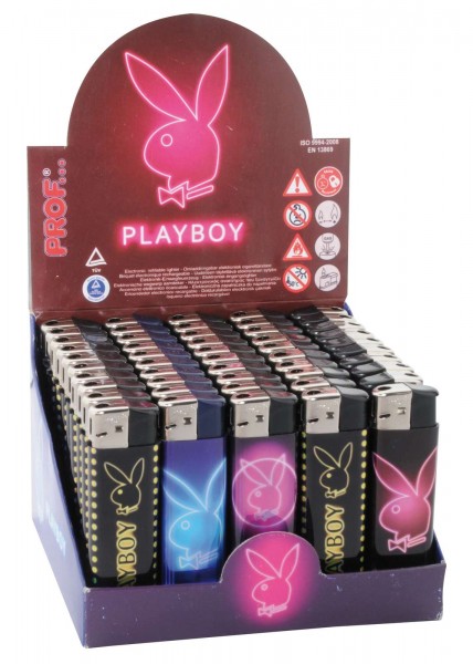 50stk. Feuerzeug "Playboy Neon"