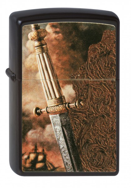Sword of War - Collection 2012 - Black matte - Zippo-Art.-Nr.: 2.002.409