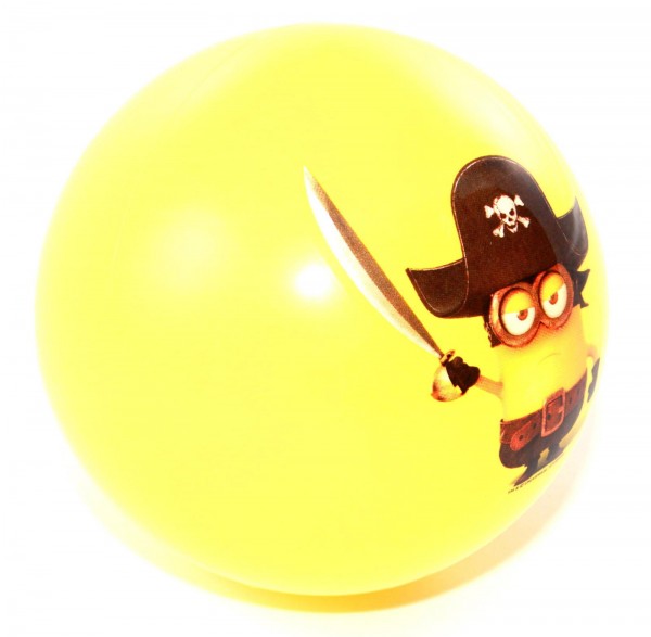 Minions PVC Ball Pirat aufblasbar 25cm Durchmesser